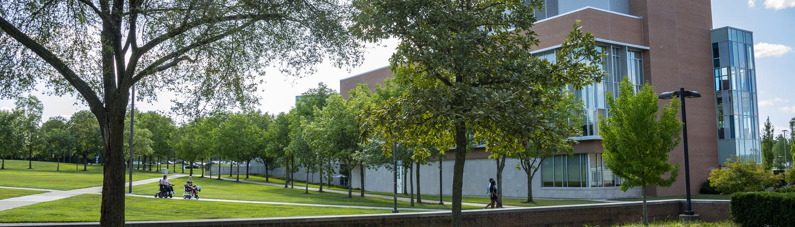 photo of the student success center on wright state's dayton campus