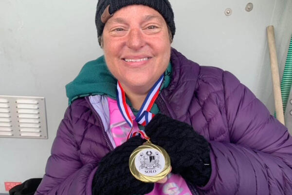 Wright State alum celebrates 50th birthday while swimming the English Channel